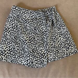Zara Girl Floral Skort Navy Blue- sz 10